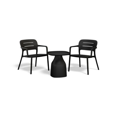 שולחן לסלון קטן בצבע שחור